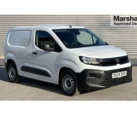 VAUXHALL COMBO VAUXHALL COMBO CARGO 1.5 TURBO D 100PS PRIME H1 VAN