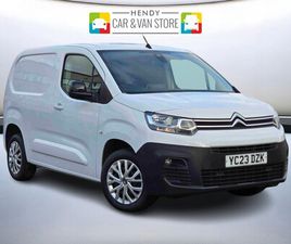 CITROEN BERLINGO VAN 1.5 BLUEHDI 650KG DRIVER EDITION 100PS 6 SPEED S/S