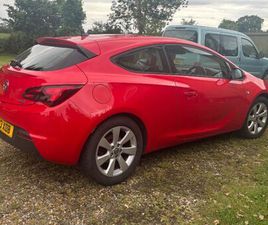 VAUXHALL ASTRA GTC LOW MILEAGE VAUXHALL, ASTRA GTC, HATCHBACK, 2013, MANUAL, 1956 (CC), 3 DOORS