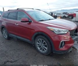 HYUNDAI SANTA FE HYUNDAI SANTA FE 3.3L V-6 DI, DOHC, VVT, 290HP ALL WHEEL DRIVE ≫ 2017 • 19 500 ЛВ. • ID