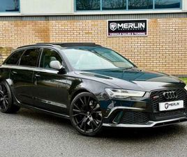 2017 AUDI A6 4.0 RS 6 PERFORMANCE TFSI QUATTRO AUTO 4WD 5DR ESTATE PETROL AUTOMATIC