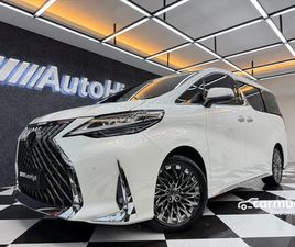 2023 LEXUS LM 350 3.5 7 SEATER MPV [KM17.000] NIK2023 WHITE ON BLACK SUNROOF PBD ATPM WRNTY5THN #LM350 #LM350H #AUTOHIGH #BEST DEAL