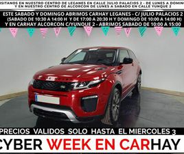 LAND ROVER RANGE ROVER EVOQUE SD4 LAND ROVER RANGE ROVER EVOQUE 3 PUERTAS