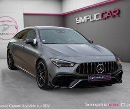MERCEDES CLA SHOOTING BRAKE 45 S AMG 8G-DCT AMG 4MATIC PACK AÉRODYNAMIQUE 45S GARANTIE 12 MOIS