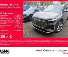 AUDI Q4 S LINE 50 E-TRON QUATTRO LED NAVI PDC AHK