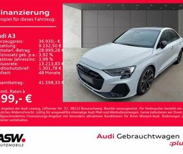 AUDI A3 LIMO S LINE 35TFSI STRONIC LED NAVI RFK PANO