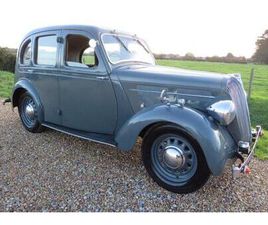1937 STANDARD FLYING TEN 4 SPEED ORIGINAL AND CHARMING SALOON PETROL MANUAL