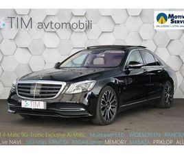MERCEDES-BENZ S-RAZRED S 350D 4-MATIC 9G-TRONIC EXCLUSIVE 286KM AIRMAT, 2018 GOD.