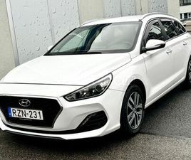 HYUNDAI I30 1.4 T-GDI PREMIUM MAGYAR-VEZ.SZ.KÖNYV-89EKM-TOL.KAMERA-ÜLÉSFŰTÉS-NAVI-SÉR.MENTES !!