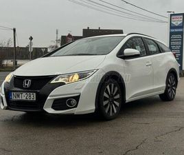 HONDA CIVIC TOURER 1.8 ELEGANCE NAVI (AUTOMATA) / MO.-I / 1. TUL. / VALÓS KM / VÉGIG VEZ. SZK. / NAGYON MEGKÍMÉLT ÁLLAPOTBAN