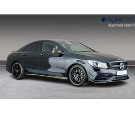 MERCEDES CLA CLA 45 AMG CLA 45 4MATIC YELLOW NIGHT EDITION 4DR TIP AUTO