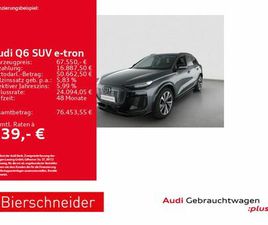 AUDI Q6 E-TRON AUDI Q6 E-TRON S-LINE BLACK MATRIX PANO AR-HUD B&O 36