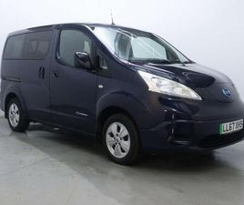 NISSAN E-NV200 2017 NISSAN NV200 E-NV200 EVALIA TEKNA RAPID+ 5DR UNLISTED ELECTRIC AUTOMATIC