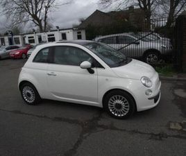 FIAT 124 FIAT 500 1.2 (69BHP) LOUNGE HATCHBACK 3D 1242CC