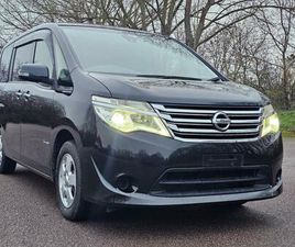 NISSAN SERENA NISSAN SERENA 64 REG 2.0 AUTO 8 SEATER HIGHWAY STAR MPV HYBRID ELECTRIC AUTOMATIC