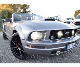 FORD MUSTANG CABRIO FORD MUSTANG GT - CABRIO - 4.0 213CV GPL - AUTOM. - PELLE - CRUISE - BT - CAM