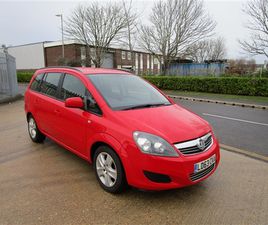 VAUXHALL ZAFIRA 1.6 16V EXCLUSIV MPV 5DR PETROL MANUAL EURO 5 FULL SERVICE HISTORY