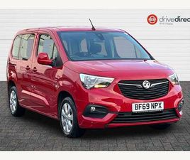 VAUXHALL COMBO 1.5 TURBO D BLUEINJECTION ENERGY AUTO EURO 6 (START/STOP) 5DR
