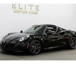 USED 2018 ALFA ROMEO 4C SPIDER BASE