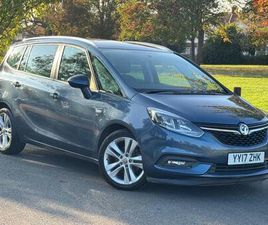 VAUXHALL ZAFIRA 1.4I TURBO SRI EURO 6 5DR