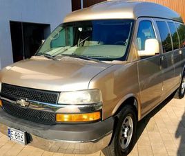 CHEVROLET EXPRESS CHEVROLET EXPRESS 5.3 V8 300KM GMC SAVANA ASTRO OKLAZJA ZAMIANA GOLĘCZYNA • OLX.PL