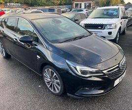 VAUXHALL ASTRA 1.4I TURBO SRI EURO 6 5DR