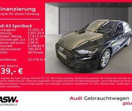 AUDI A3 SPORTBACK 40TFSI E STRONIC LED NAVI PANO SHZ
