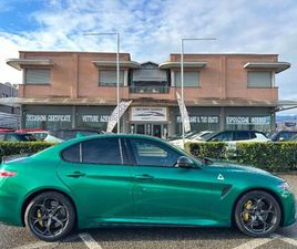 ALFA ROMEO GIULIA QUADRIFOGLIO GIULIA (2016) GIULIA 2.9 V6 BI-TURBO AT8 QUADRIFOGLIO