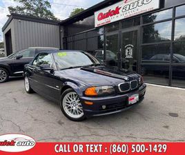 BMW SERIE 3 CABRIO 325 2003 BMW 3 SERIES 325CI 2DR CONVERTIBLE -HARTFORD