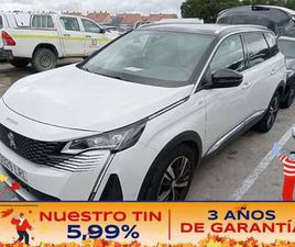 PEUGEOT 5008 1.5 BLUEHDI 96KW S&S GT EAT8