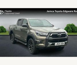 TOYOTA HILUX DOUBLE CABINE 2.8 D-4D-H INVINCIBLE X AUTO 4WD EURO 6 4DR