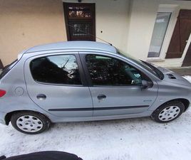 PEUGEOT 206, 2004R, JEDEN WLAŚCICIEL, NISKI PRZEBIEG, NA CHODZIE. RABKA-ZDRÓJ • OLX.PL