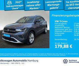 T-CROSS 1.0 TSI GOAL DSG LM17 IQ.LIGHT RÜCKFAHRKAMERA