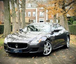 MASERATI QUATTROPORTE S Q4 MASERATI QUATTROPORTE 3.0 S Q4 / CLIMA 4-ZONE / EXT. LEATHER / REAR SEAT ENT.