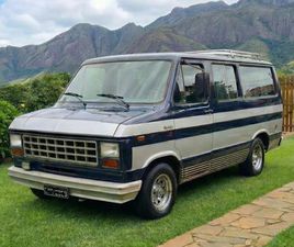 FORD F 1000 FURGLAINE EXECUTIVA 1985 - SEGUNDO DONO