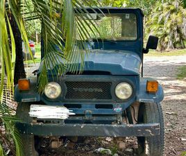 TOYOTA BANDEIRANTE RELÍQUIA!!! TOYOTA BAND.JIPE CAPOTA DE LONA DIESEL 1979