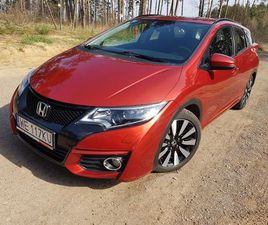 HONDA CIVIC TOURER HONDA CIVIC TOURER 1.8 I-VTEC BEZKOLIZYJNA, DOFINANSOWANIA I ZADBANA LÓDŹ WIDZEW • OLX.PL