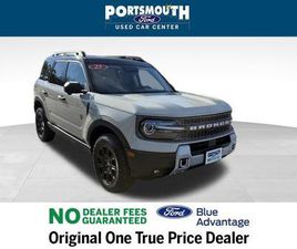 CERTIFIED 2025 FORD BRONCO SPORT BADLANDS