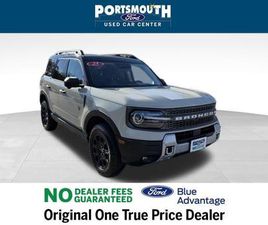 CERTIFIED 2025 FORD BRONCO SPORT BADLANDS