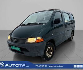 TOYOTA HIACE 4WD | HISTORIKK | R Å B I L L I G | PRIVATKJØRT