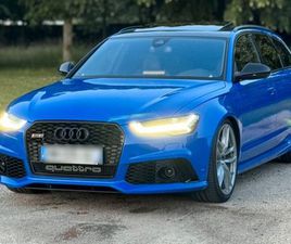 AUDI RS6 NOGARO EDITION 706CV 1/150-38500 KILOMETRES B&O-AKRAPOVIC-CARPLAY-FULL ALCANTARA-PACK FUMEUR-CERAMIQUE-CAMERA-