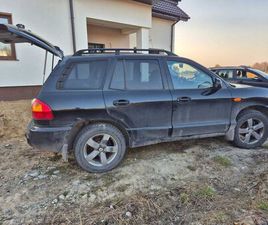 HYUNDAI SANTA FE I 2004 LPG HAK USZKODZONY NA CZĘŚCI ŻELECHÓW • OLX.PL