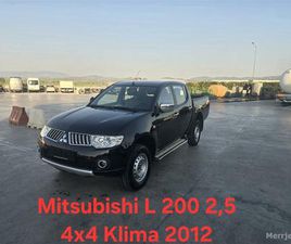 MITSUBISHI L200 MITSUBISHI L 200 2,5 DID 4X4 KLIMA TARGA 12.2027