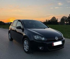 VOLKSWAGEN GOLF VOLKSWAGEN GOLF 6 1.6 NAFTE AUTOMATIK 2012 BLUEMOTION