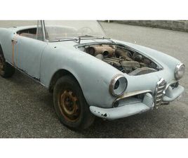 ALFA ROMEO GIULIETTA SPIDER 1960 ALFA ROMEO GIULIETTA SPIDER VELOCE A VENDRE