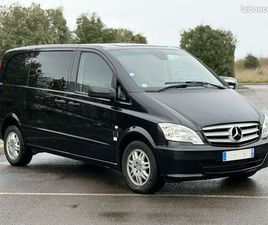 MERCEDES VITO MERCEDES VITO 122 3.0 CDI V6 224CV / 5 PLACES / DOUBLE PORTES LAT / CLIM / COURT 2T8 / TVA RECUPERABLE / 2 MAINS / FRANCAIS
