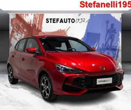MG 3 MG3 ICE COMFORT BENZINA - DIAMOND RED - TESSUTO