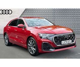 AUDI Q8 55 TFSI QUATTRO S LINE 5DR TIPTRONIC SUV 2025, 4289 MILES, £52990 - 33017037 - EXCHANGEANDMART.CO.UK