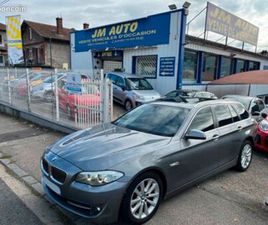 BMW SERIE 5 525D BVA BOITE AUTO F11 TOURING X DRIVE 4X4 CUIR TOIT PANO GPS GARANTIE 1 AN POSS 3 ANS