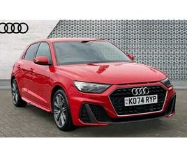 AUDI A1 SPORTBACK 30 TFSI AUDI A1 SPORTBACK S LINE 30 TFSI S TRONIC